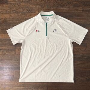 Malbon x Futura Labs blade collar polo